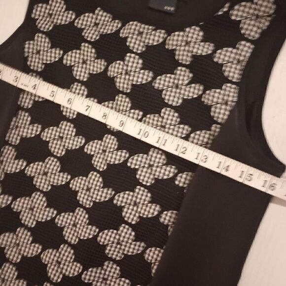 Gabby Skye gingham floral print A line dress - Picture 8 of 12